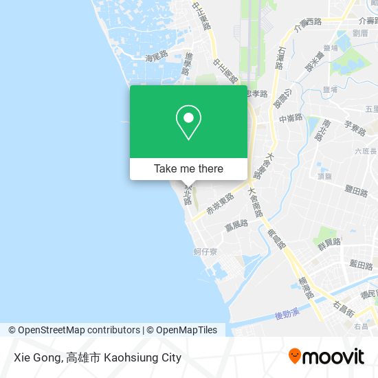 Xie Gong map