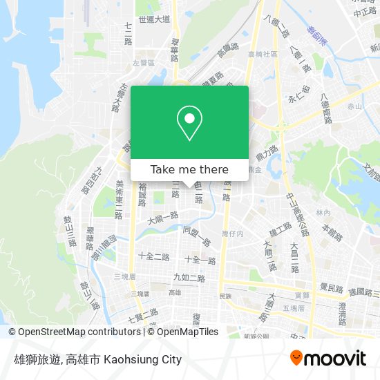 雄獅旅遊地圖