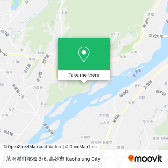 荖濃溪町杭標 3/6 map