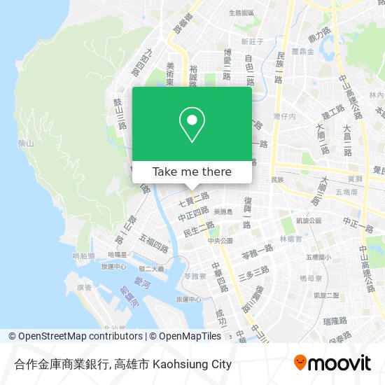 合作金庫商業銀行 map