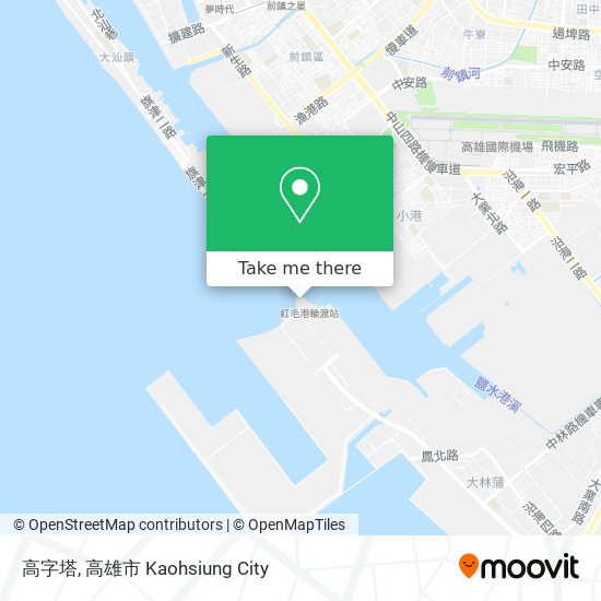 高字塔地圖