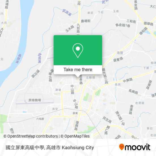 國立屏東高級中學 map