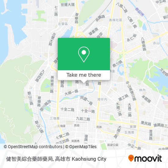 健智美綜合藥師藥局 map