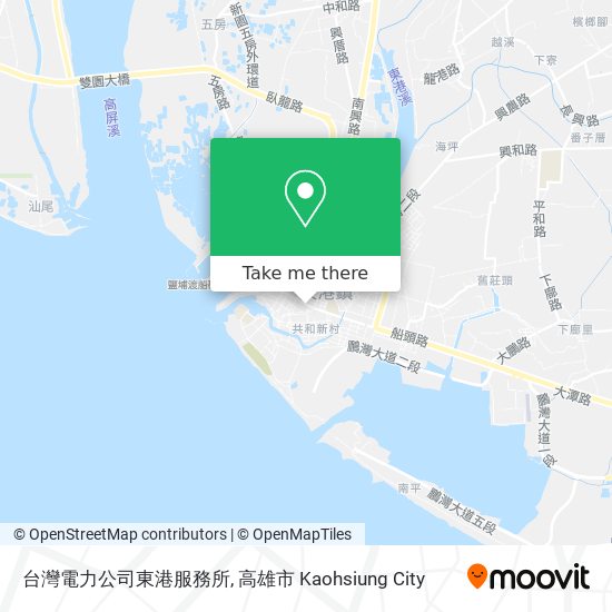 台灣電力公司東港服務所 map