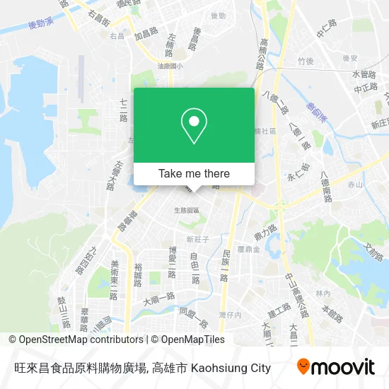 旺來昌食品原料購物廣場 map