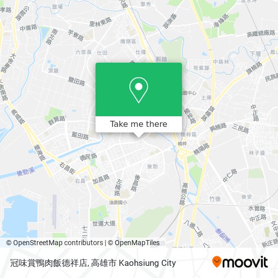 冠味賞鴨肉飯德祥店 map