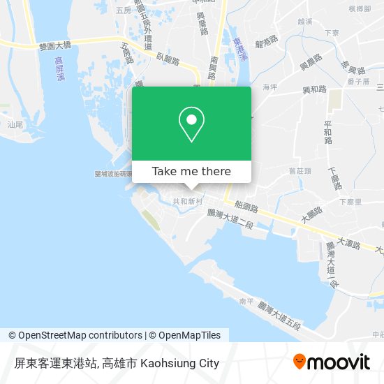 屏東客運東港站 map