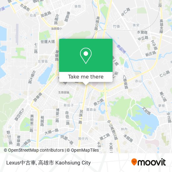 Lexus中古車 map