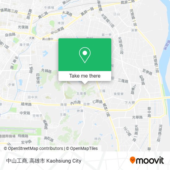 中山工商 map