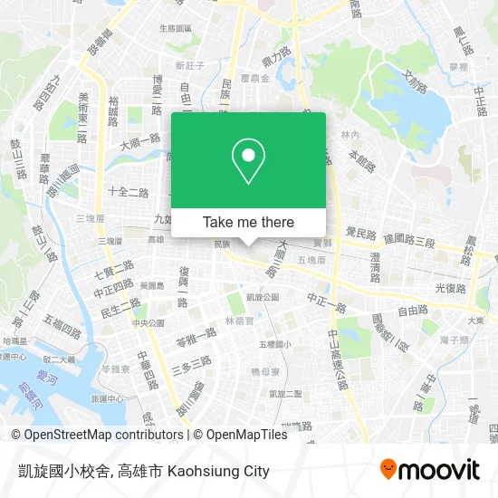 凱旋國小校舍 map