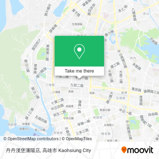 丹丹漢堡瀋陽店 map