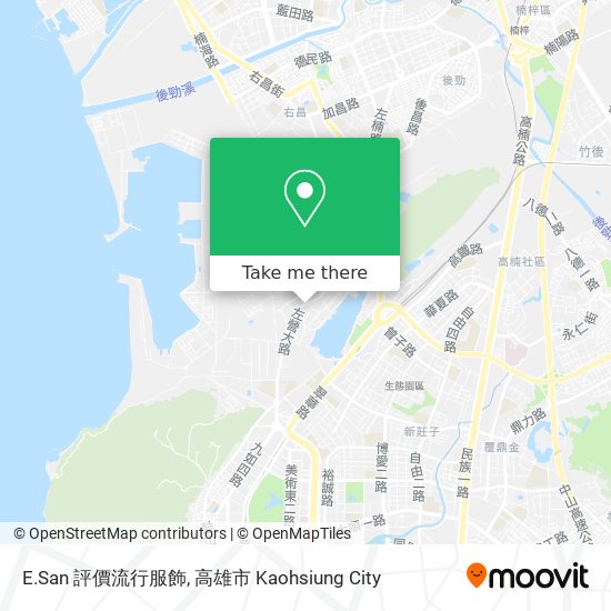 E.San 評價流行服飾 map