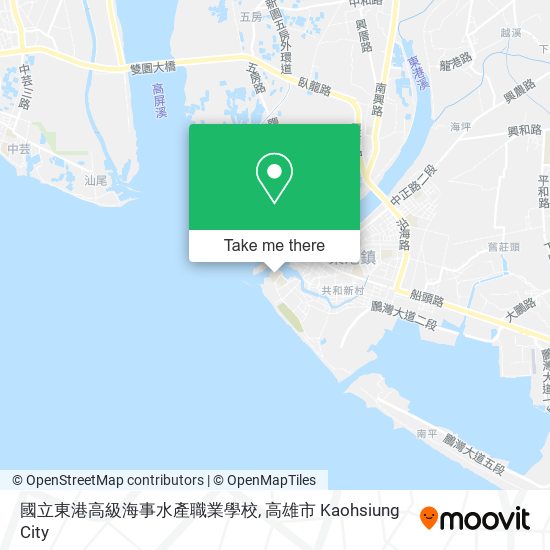 國立東港高級海事水產職業學校 map