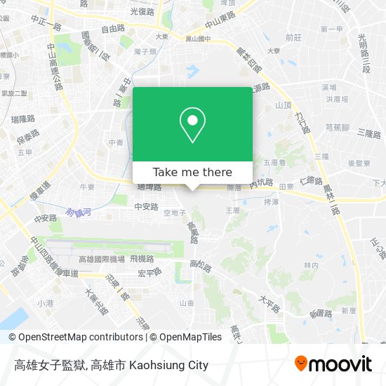 高雄女子監獄 map