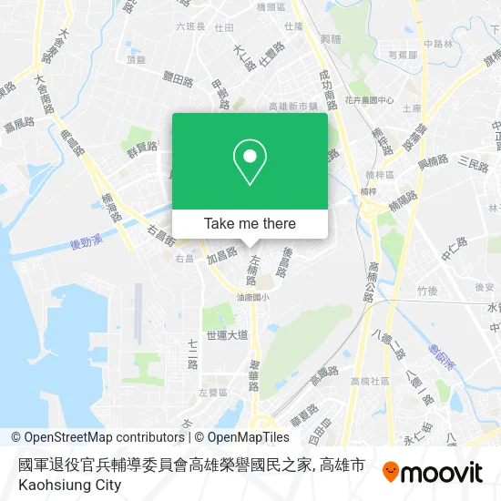 國軍退役官兵輔導委員會高雄榮譽國民之家 map