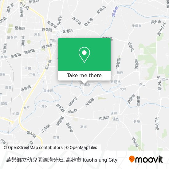 萬巒鄉立幼兒園泗溝分班 map