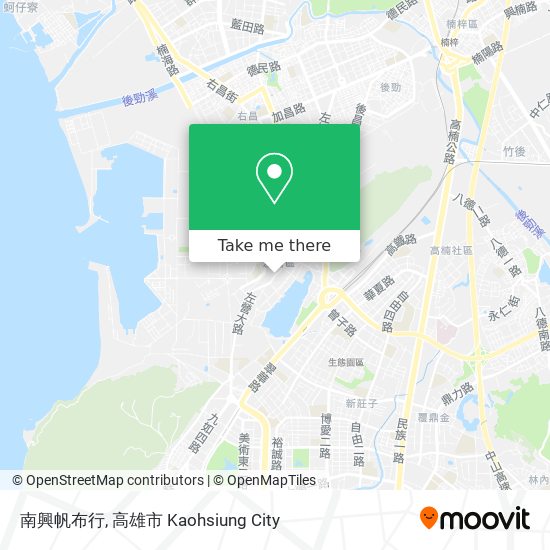 南興帆布行 map