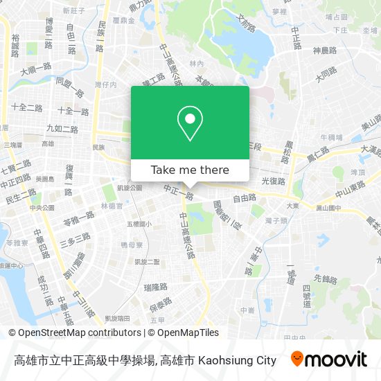 高雄市立中正高級中學操場 map