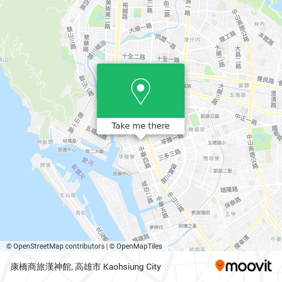 康橋商旅漢神館地圖