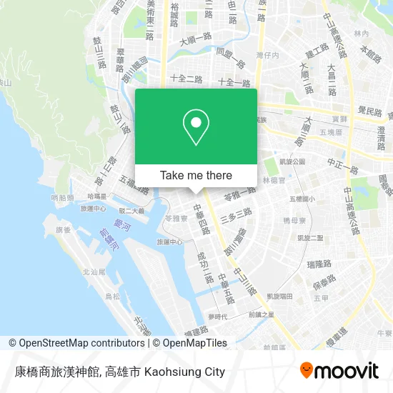 康橋商旅漢神館 map