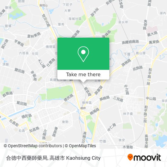 合德中西藥師藥局 map