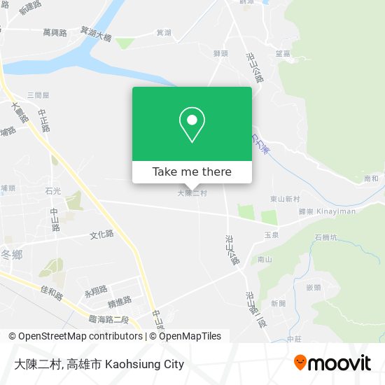 大陳二村地圖