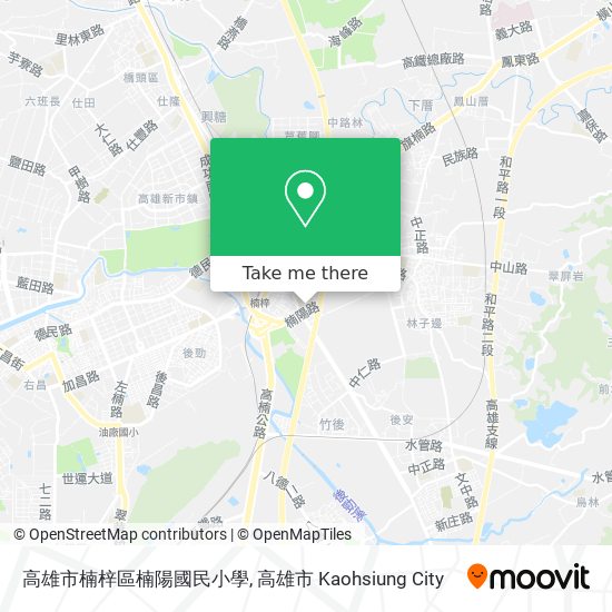 高雄市楠梓區楠陽國民小學地圖
