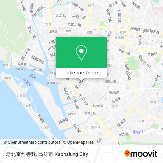 老北京炸醬麵 map