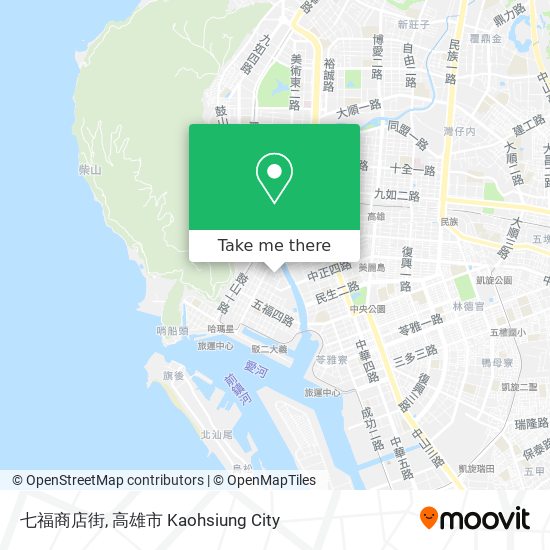 七福商店街 map