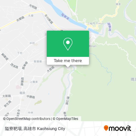 隘寮靶場 map