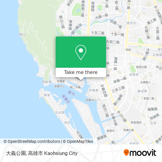 大義公園 map