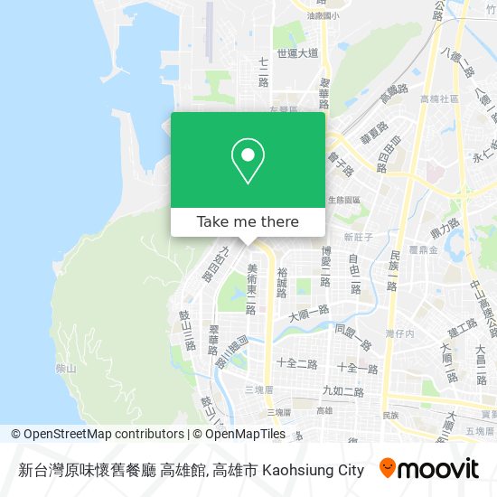 新台灣原味懷舊餐廳 高雄館 map