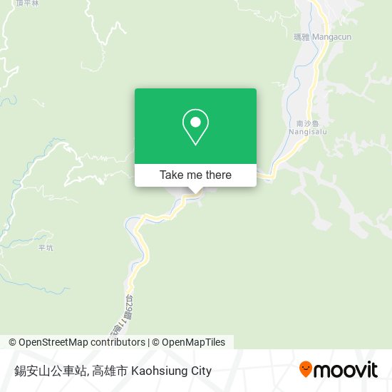 錫安山公車站 map