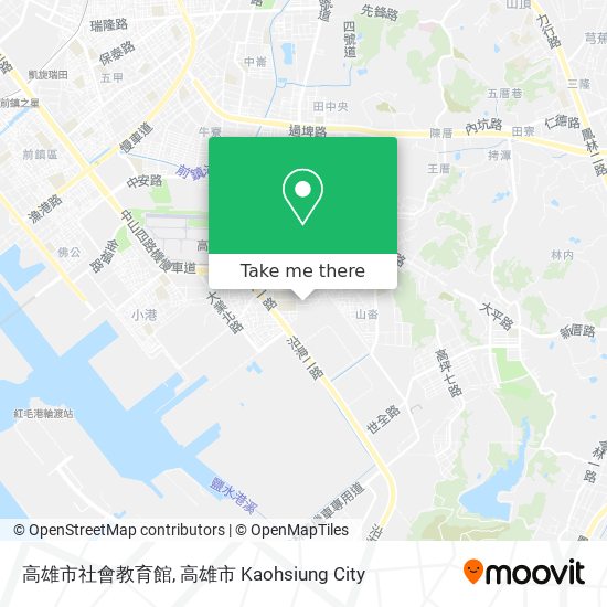 高雄市社會教育館 map