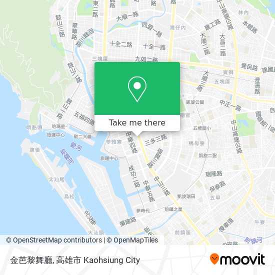 金芭黎舞廳 map