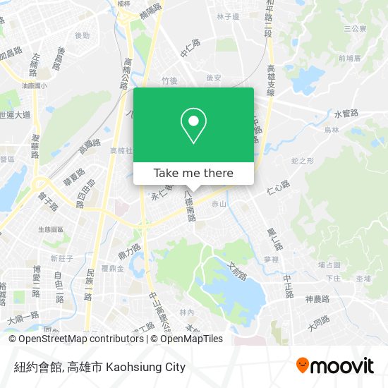 紐約會館 map