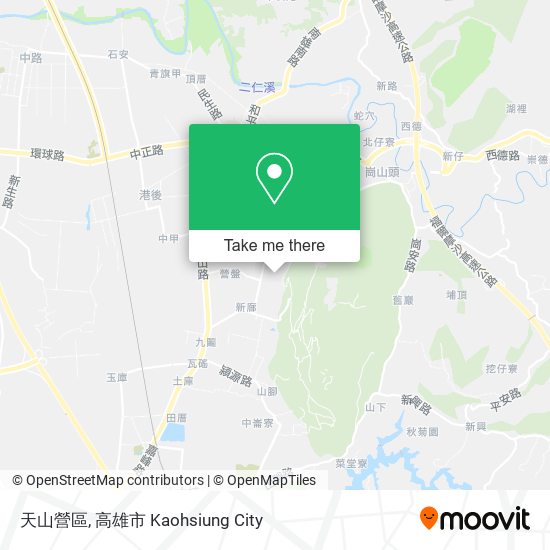 天山營區 map