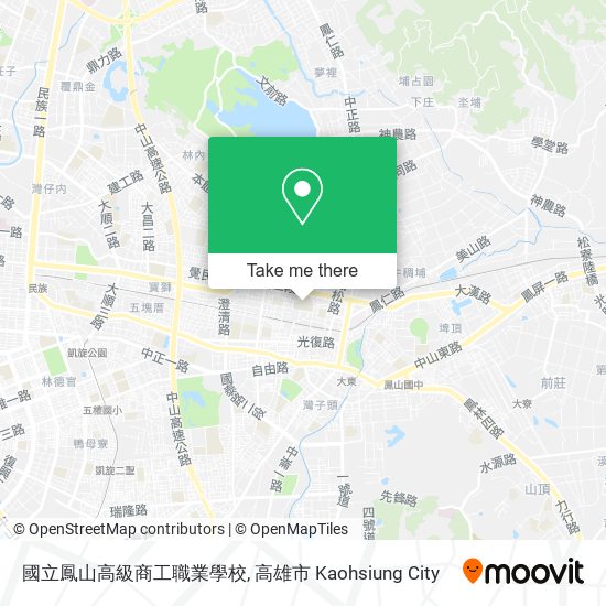 國立鳳山高級商工職業學校 map