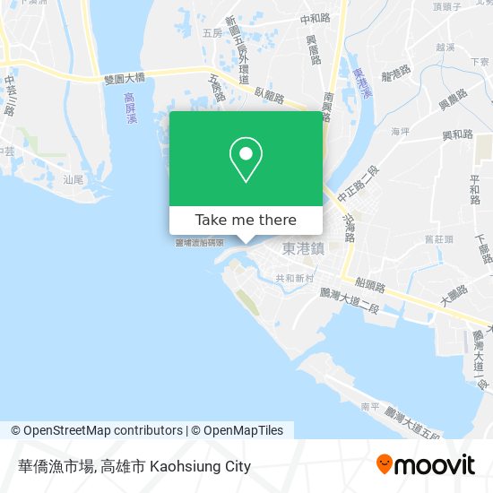 華僑漁市場 map