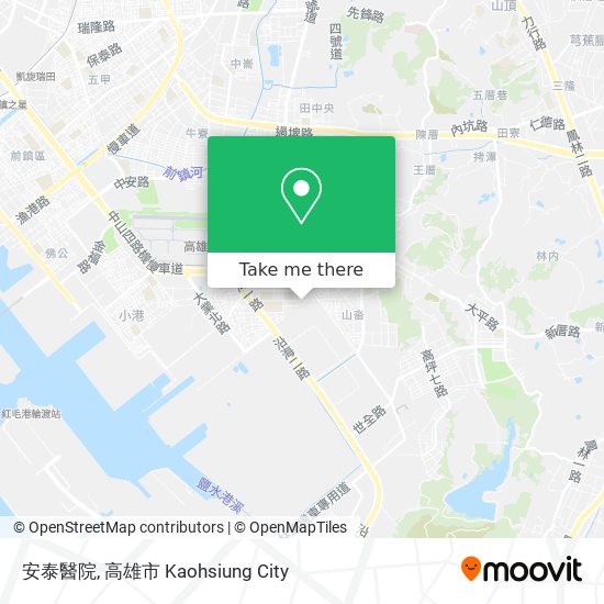 安泰醫院 map