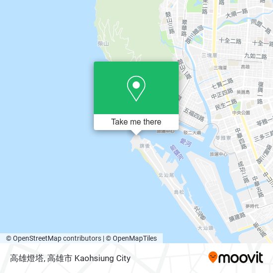 高雄燈塔 map