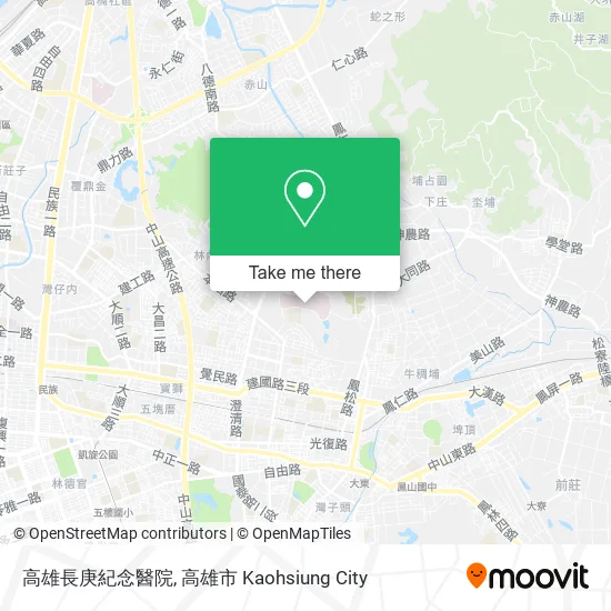 高雄長庚紀念醫院地圖