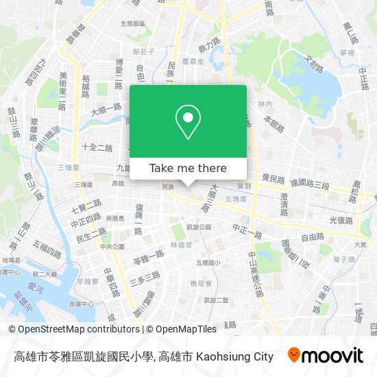 高雄市苓雅區凱旋國民小學 map