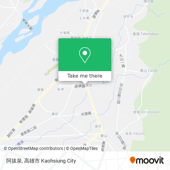 阿拔泉地圖