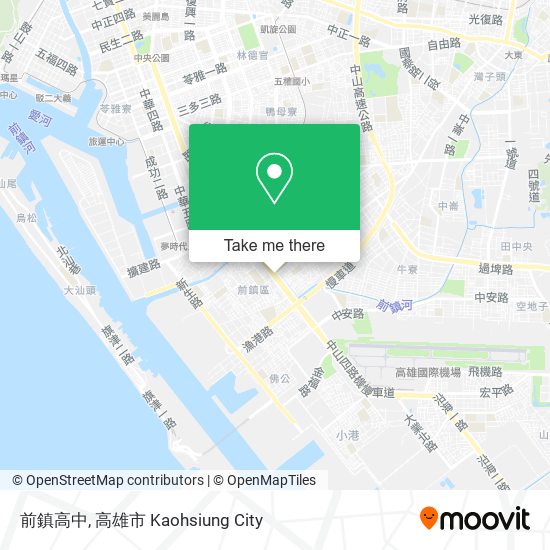 前鎮高中 map