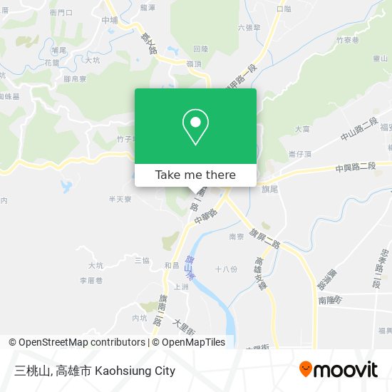 三桃山地圖
