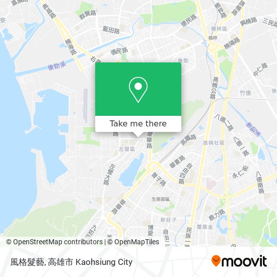 風格髮藝 map