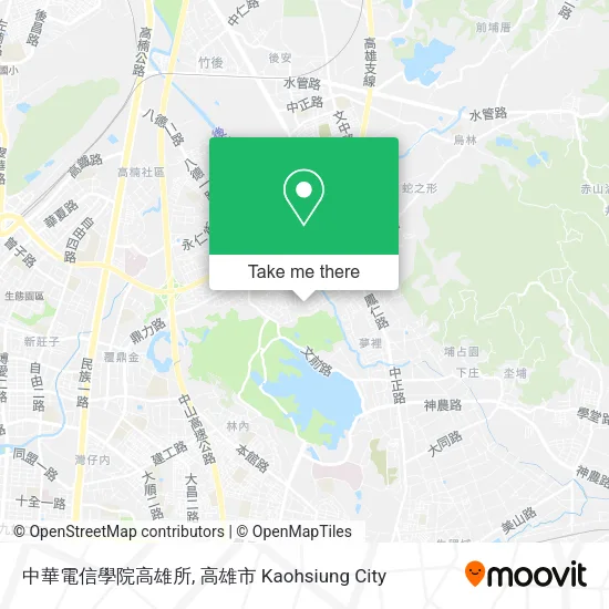 中華電信學院高雄所 map