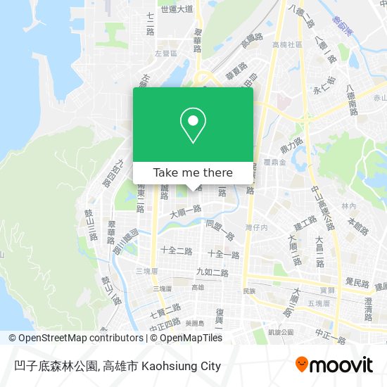凹子底森林公園 map
