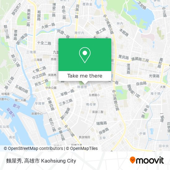 麵屋秀 map
